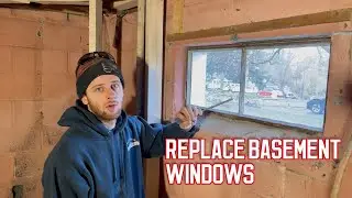 Replacing Basement Hopper Windows | Episode 7