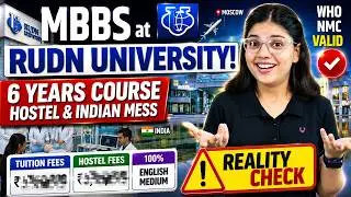RUDN University Russia MBBS | 6 Years Full Details | Hostel, Indian Food, Fees & Free Counseling