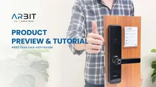 ARBIT Smart Door Lock with Handle | Product Overview & Tutorial