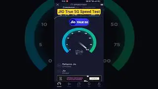 JIO True 5G Speed Test 