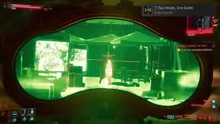 Cyberpunk 2077 Two heads one bullet trophy