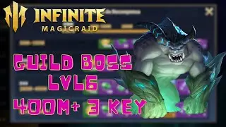 GUILD BOSS LVL6 X2 EVENT!! [INFINITE MAGICRAID]