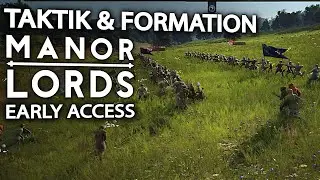 Manor Lords Taktik in Manor Lords Deutsch German Gameplay