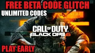 *NEW* FREE BO6 BETA CODE GLITCH! PLAY EARLY! UNLIMITED BETA CODES! BO6 GLITCHES!