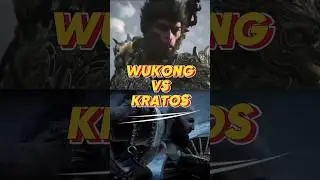 Kratos Vs Wukong #godofwor #kratos #wukong #gameplay #ragnarok #shorts #edit #shorts