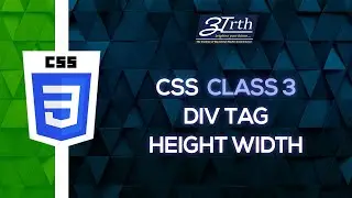 div in css - height and width in css - class 3