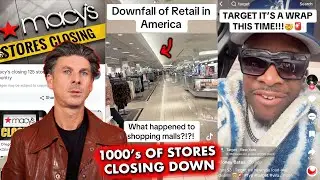 The Death of Retail Stores in America......