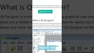 O Qt designer é magnífico !