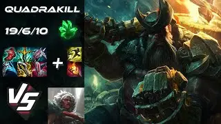 TOP Gangplank vs Ambessa [QUADRAKILL] - NA Grandmaster Patch 26.11
