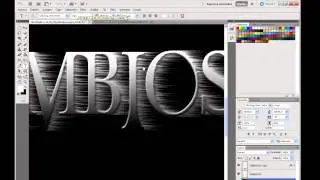 EFECTO VIENTO EN TEXTO, TUTORIAL PHOTOSHOP,