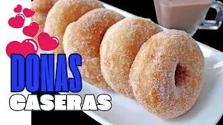 Fluffy homemade donuts