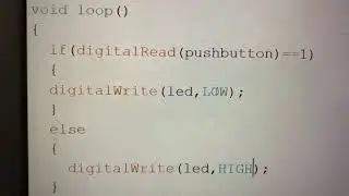 Led blinking on arduino ide for stm8s103f3 with single pushbutton.#1