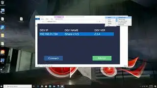 How to mirror from Windows PC via software to your iShare wireless without dongle