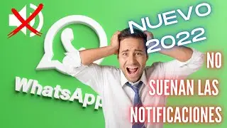 Porque no suenan las Notificaciones de Whatsapp  ( Nuevo 2023)
