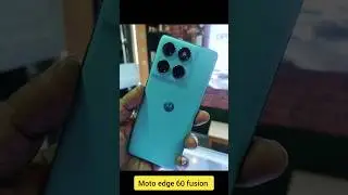 Motorola Edge 60 Fusion Unboxing & First Look ⚡ All Curved Screen, Dimensity 7400, IP69 @ ₹20,999*