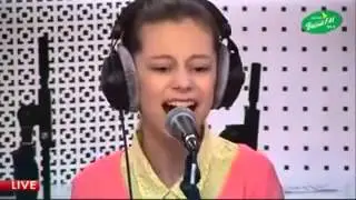13 летняя девочка перепела певицу Iowa  'Улыбайся' cover  #1 видео от Line TV show