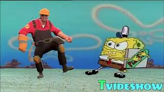 Engineer tries to get a Pizza from Spongebob