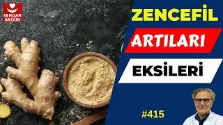 ZENCEFİLİN SAĞLIĞA FAYDALARI,  ZARARLARI, TIP VİDEOLARI, Prof.Dr.Serdar Akgün