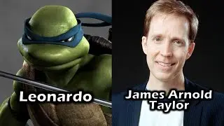 Characters and Voice Actors - TMNT (2007)