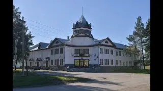город Тавда виды с высоты, лето