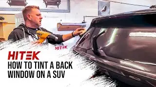 How to tint a back window on a SUV