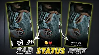 sad status editing alight motion gujarati❤️alight motion full project gujrati status editing❤️mjedit