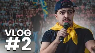 DIEGO GARRO VLOG #2: Nuestra PRIMERA PRESENTACIÓN en un colegio | Vamos al Stream de KEIZ!!!