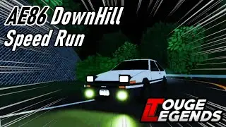 Roblox Initial D: Touge Legends Speed Run AE86 