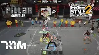[RIM] RapFlow tries PILLAR! Freestyle 2 street basketball