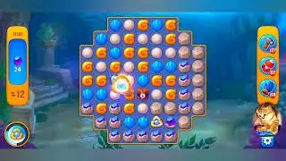 фишдом 2023  #  11181 уровень - прохождение без бустеров # Fishdom,   11181  level - no Boosters.
