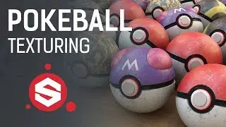3D Pokeball ~ Texturing Tutorial [Part 2]