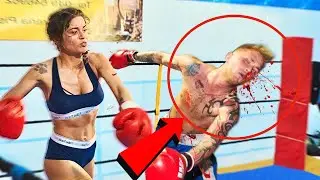 Девушки-Бойцухи УНИЖАЮТ мужиков