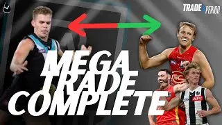 THE DAN HOUSTON MEGA TRADE IS COMPLETE | AFL 2024 TRADE PERIOD