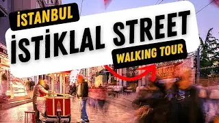 #istiklalStreet,#taksim Square: Most Visited Area | Night Walking Tour | İstanbul, Türkiye [4K-UHD]