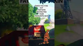 WHEN YOU FIND OUT FORTNITE RESTRICTED YOUR FAVOURITE SKIN #fortnite #fortniteOG #nerdandproud