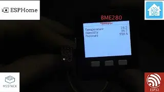 Adding the BME280 temperature, humidity and pressure sensor to ESPHome and Home Assistant