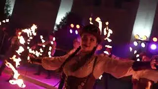 Новое грандиозное огненное шоу "Стимпанк" от шоу-группы Огни Каспия Астрахань