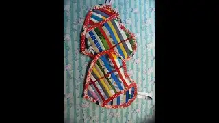 Идея из полос . Печворк .Прихватки .