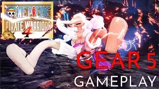 One Piece Pirate Warriors 4 - LUFFY GEAR 5 Gameplay
