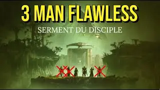 Destiny 2. TRIO FLAWLESS FULL RAID SERMENT DU DISCIPLE