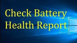 How to check Laptop Battery Health and other Details | پشتو