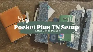 Pocket Plus TN Setup | Chic Sparrow | Pocket Moleskine Daily 