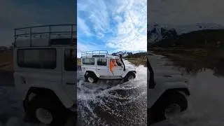 I took the new Insta360 X4 for an adventure to this river crossing in Iceland 😄@insta360 #insta360