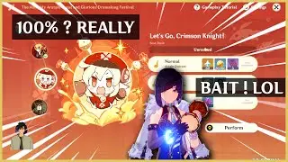 I'm PRO now ! Klee wont disappointed | Let's go Crimson Knight