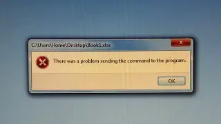 There was a problem sending the command to the program