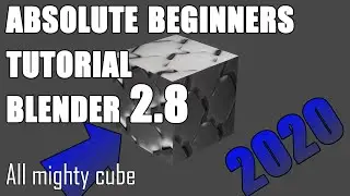 Blender Absolute Beginners Tutorial 2020 - PART 1