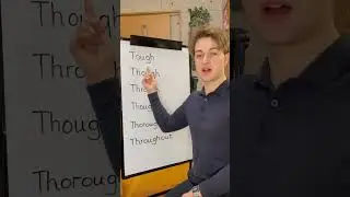 “OUGH” words in English #englishlesson #englishteacher #learnenglish #englishtips #ingles #英語 #ESL