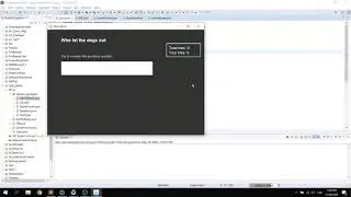 Java multiplayer Question and Answer game with JFrame. Part 2