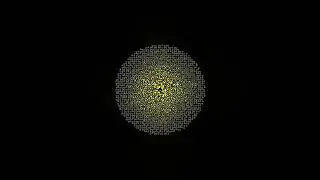Due to slight random shift of pillars in the grid - wave got trapped