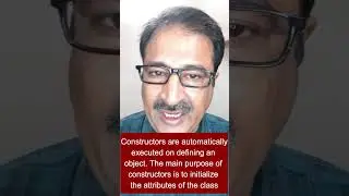 what is constructor in c++ | what is constructor in oops 